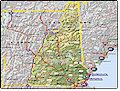 I-95 New Hampshire map
