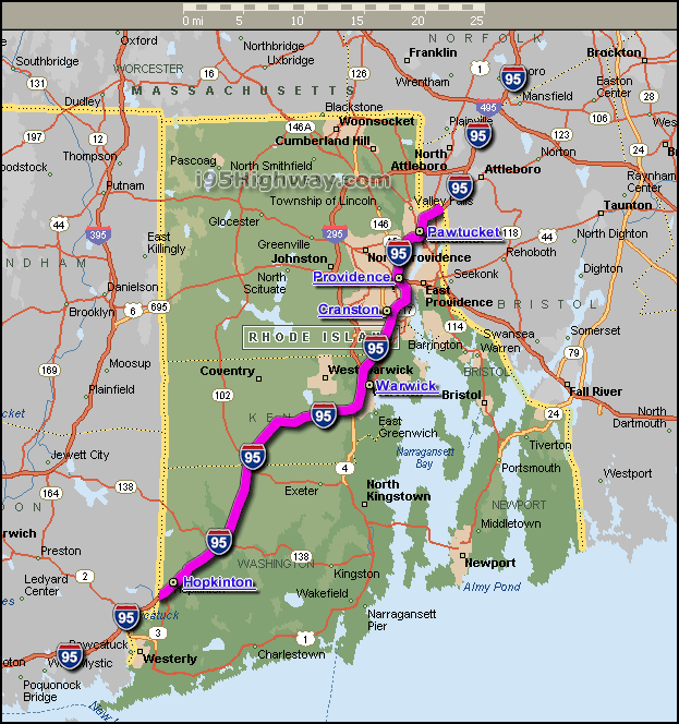 Map Rhode Island